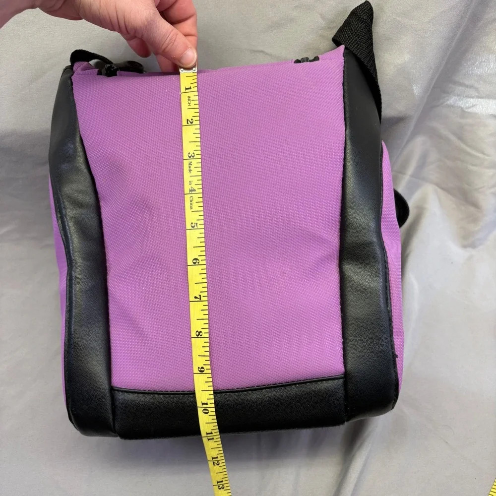 Coleman Insulated Soft Cooler Bag Purple Black Shoulder Strap Lunch Tote 7812